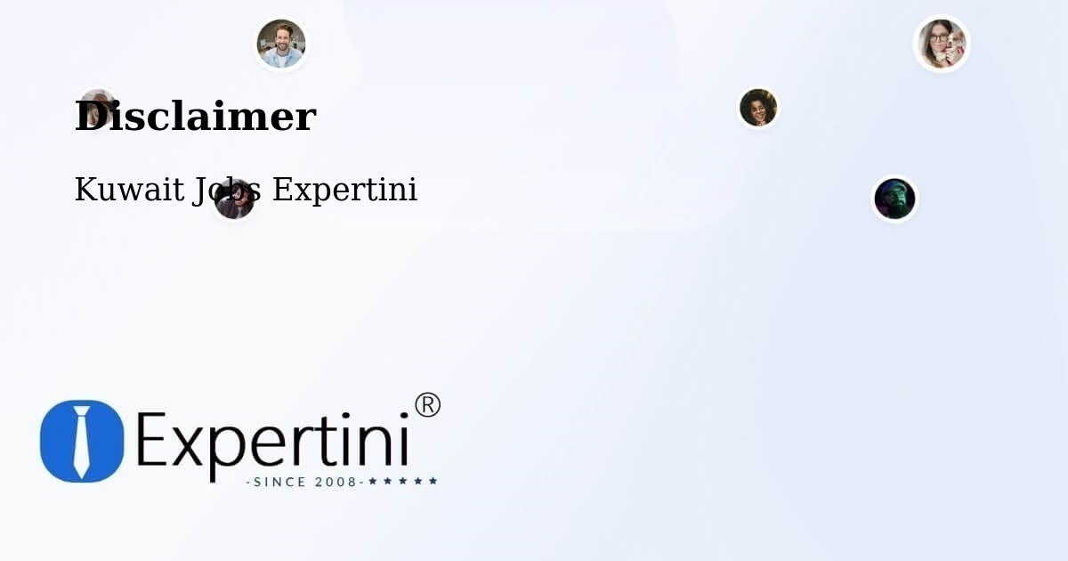 Disclaimer – Kuwait City - Kuwait Jobs Expertini